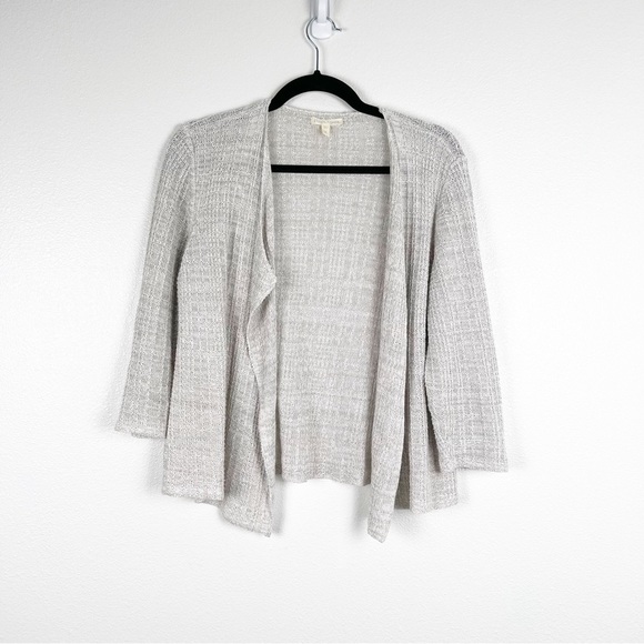 Eileen Fisher Sweaters - Eileen Fisher Knit Cardigan Gray Sz M